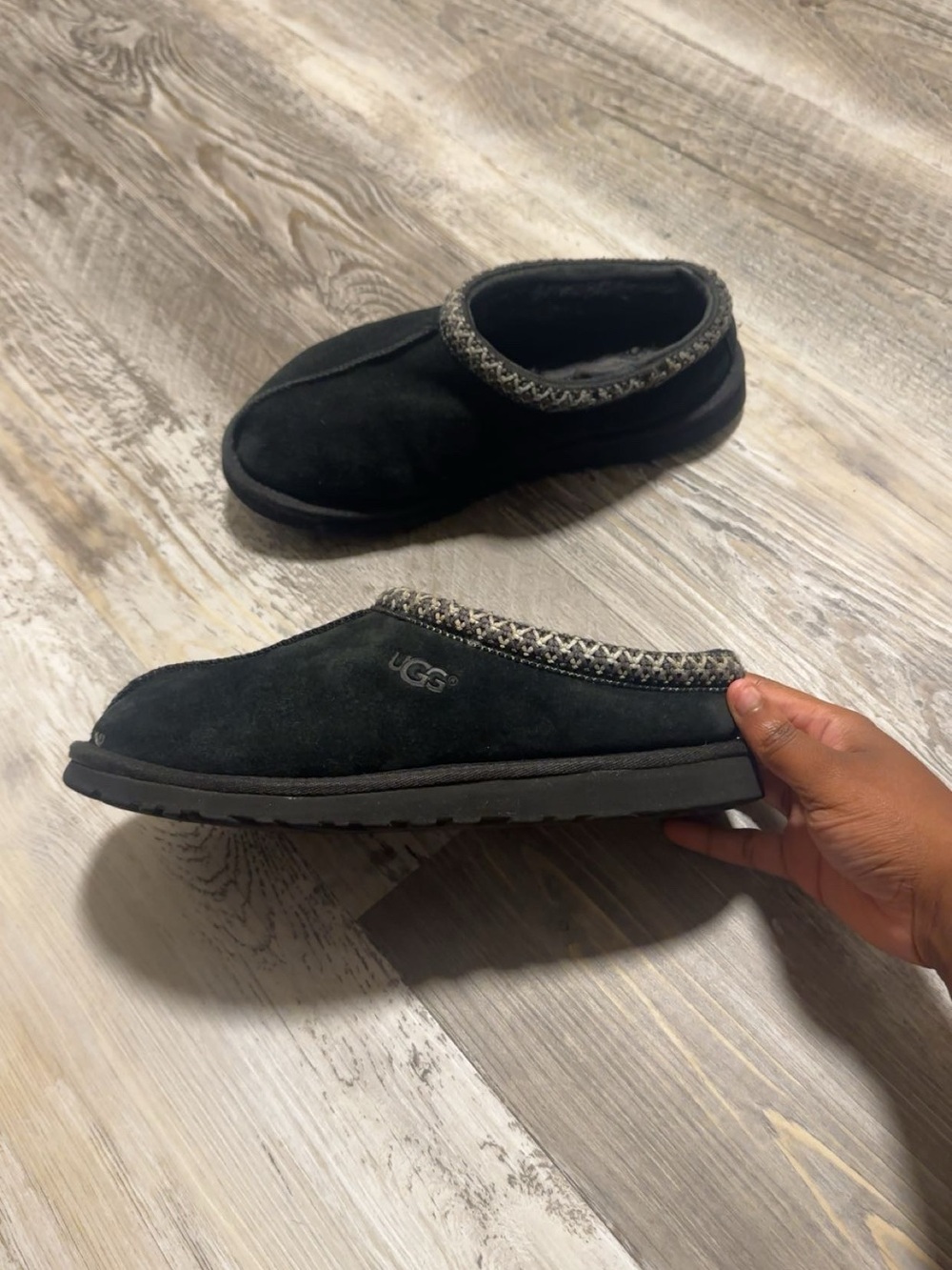 UGG Black Slip-On